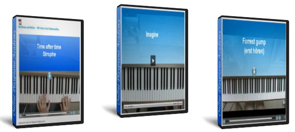 Klavierunterricht gratis testen, Klavier Videos