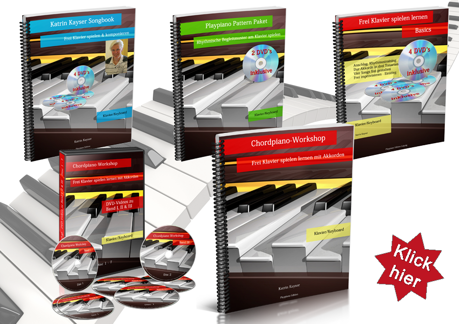 Akkorde am Klavier lernen