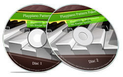 über 50 Patternvideos aus dem Playpiano-Pattern-Paket
