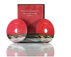 Freies Klavier spielen trainieren - Weihnachtslieder am Klavier lernen